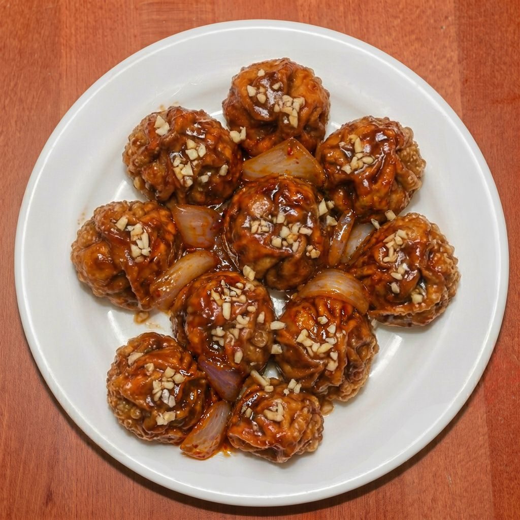 Vegetables (Fry Chili) Momos.