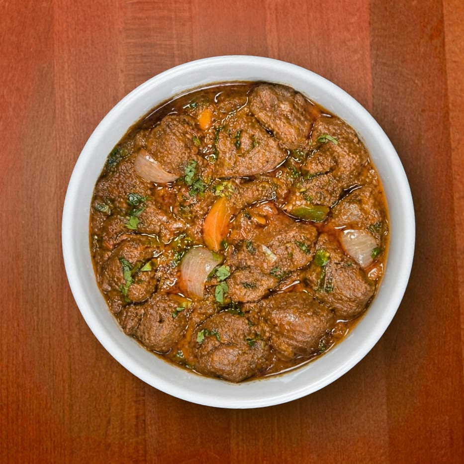 Lamb Karahi.