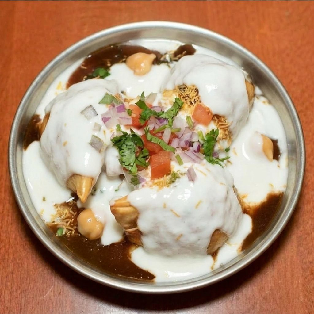 Samosa Chaat.