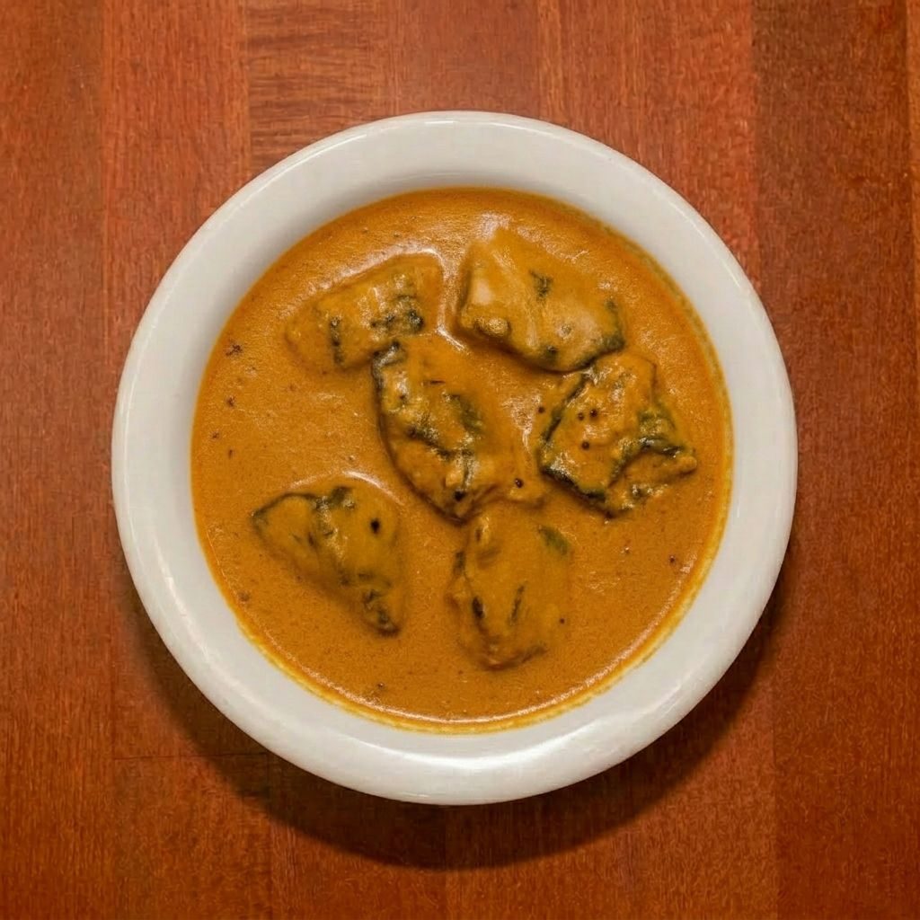 Salmon Tikka Madras.