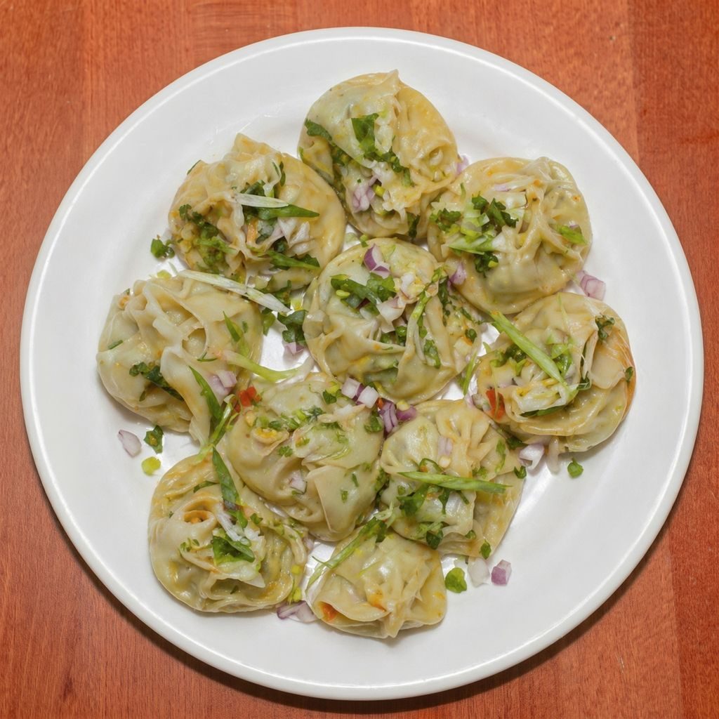 Vegetables (Steamed) Momos.